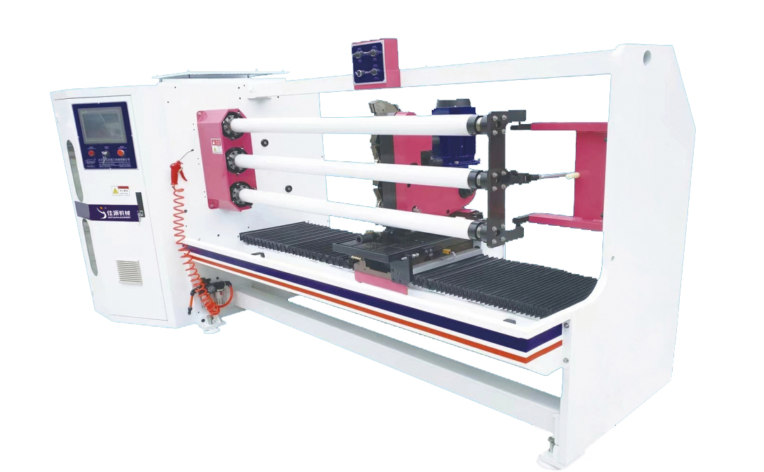 Üç Şaftlı Otomatik Rulo Dilme Makinesi, JY-708